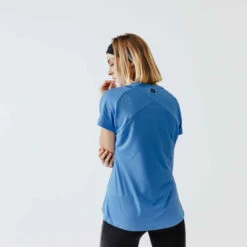 Kalenji BANDEAU RUNNING NOIR -Magasin De Vêtements De Sport bandeau running bleu d orage 4