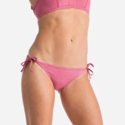 BAS DE MAILLOT DE BAIN CULOTTE NOUÉE FEMME SOFY ROSE