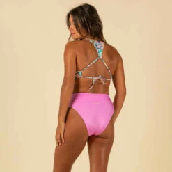 BAS DE MAILLOT DE BAIN DE SURF FEMME TAILLE HAUTE GAINANTE NORA PROFUMO -Magasin De Vêtements De Sport bas de maillot de bain de surf femme taille haute gainante nora profumo 5