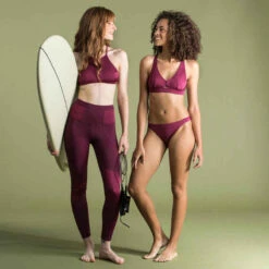 Bas De Maillot De Bain Femme ALY BORDEAUX Forme Classique Aux Bords Fins -Magasin De Vêtements De Sport bas de maillot de bain femme aly marin blanc gris classique aux bords fins 5