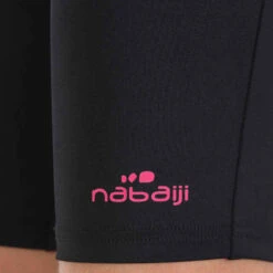 Bas De Maillot De Bain Shorty Long Fille Noir -Magasin De Vêtements De Sport bas de maillot de bain shorty long fille noir 4