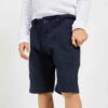 Tribord Bermuda Short De Voile SAILING 100 Enfant Garçon Bleu Foncé