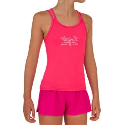 Boardshort Fille Court Avec Ceinture élastiquée KINA ROSE 6 Boardshort Fille Court Avec Ceinture élastiquée KINA ROSE -Magasin De Vêtements De Sport boardshort fille court avec ceinture elastiquee kina corail fluo 2