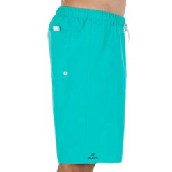 Boardshort Long Hendaia Turquoise -Magasin De Vêtements De Sport boardshort long hendaia bleu fonce 2