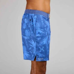 Boardshort Surf 100 Long Homme Eco SURFERGIRL Bleu -Magasin De Vêtements De Sport boardshort surf 100 long homme eco surfergirl bleu 3