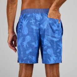 Boardshort Surf 100 Long Homme Eco SURFERGIRL Bleu -Magasin De Vêtements De Sport boardshort surf 100 long homme eco surfergirl bleu 5