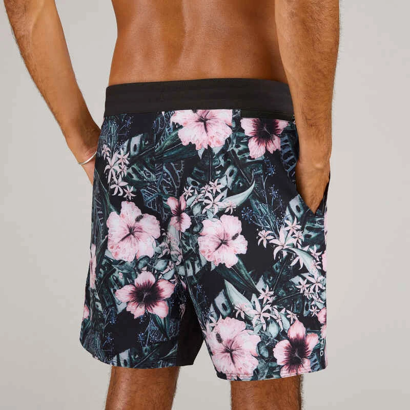 Boardshort Surf 500 17" HIBISCO CORAL 3 Boardshort Surf 500 17" HIBISCO CORAL – Image 3