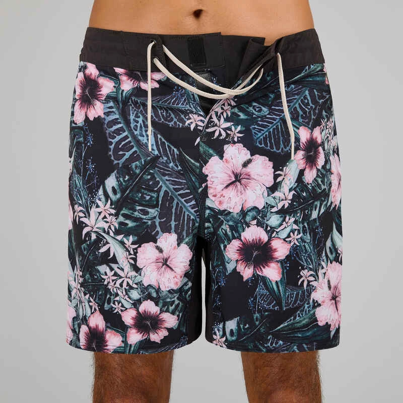 Boardshort Surf 500 17" HIBISCO CORAL 5 Boardshort Surf 500 17" HIBISCO CORAL – Image 5