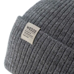 WEDZE BONNET DE SKI ENFANT - FISHERMAN - GRIS -Magasin De Vêtements De Sport bonnet de ski enfant fisherman vieux rose 3