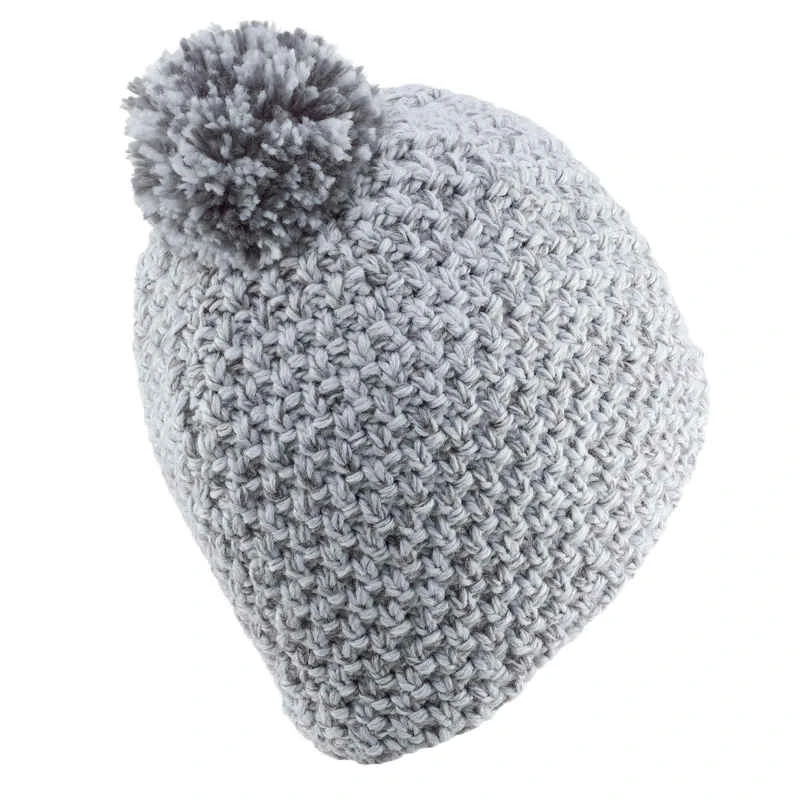 WEDZE BONNET DE SKI ENFANT - TIMELESS - GRIS CLAIR 6 WEDZE BONNET DE SKI ENFANT - TIMELESS - GRIS CLAIR – Image 6