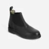 Boots équitation Enfant CLASSIC Cuir Noir