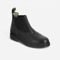 Boots équitation Enfant CLASSIC Cuir Noir