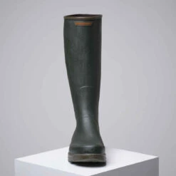 BOTTE RESISTANTE CAOUTCHOUC 500 -Magasin De Vêtements De Sport bottes chasse renfort 500 vert 3