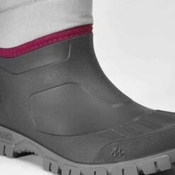 Quechua Bottes De Neige Chaudes Imperméables De Randonnée - SH100 WARM - Mid Femme -Magasin De Vêtements De Sport bottes de neige chaudes impermeables sh100 warm mid femme 4