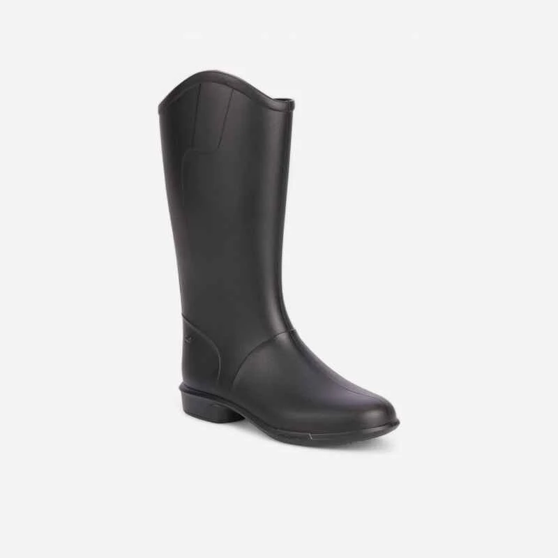 Bottes équitation Enfant 100 Noir 1 Bottes équitation Enfant 100 Noir