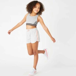 Brassière Fille Coton Grise 8 Brassière Fille Coton Grise -Magasin De Vêtements De Sport brassiere fille coton grise 3