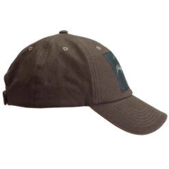Casquette Chasse 100 Brodée Cerf Marron -Magasin De Vêtements De Sport casquette chasse 100 brodee cerf marron 2