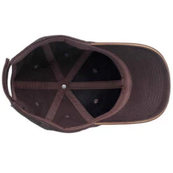 Casquette Chasse 100 Brodée Cerf Marron -Magasin De Vêtements De Sport casquette chasse 100 brodee cerf marron 4