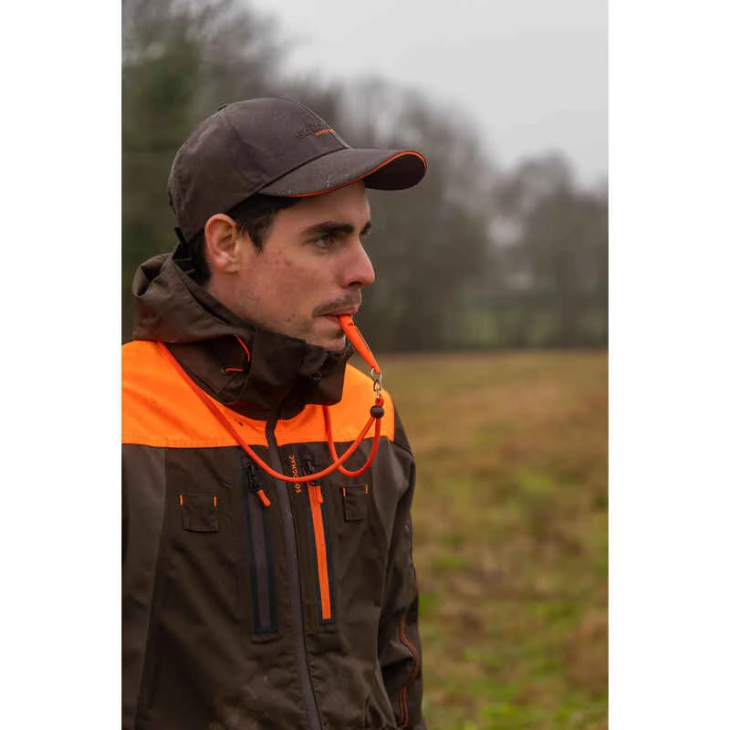 Casquette Chasse 500 Imperméable Marron 2 Casquette Chasse 500 Imperméable Marron – Image 2