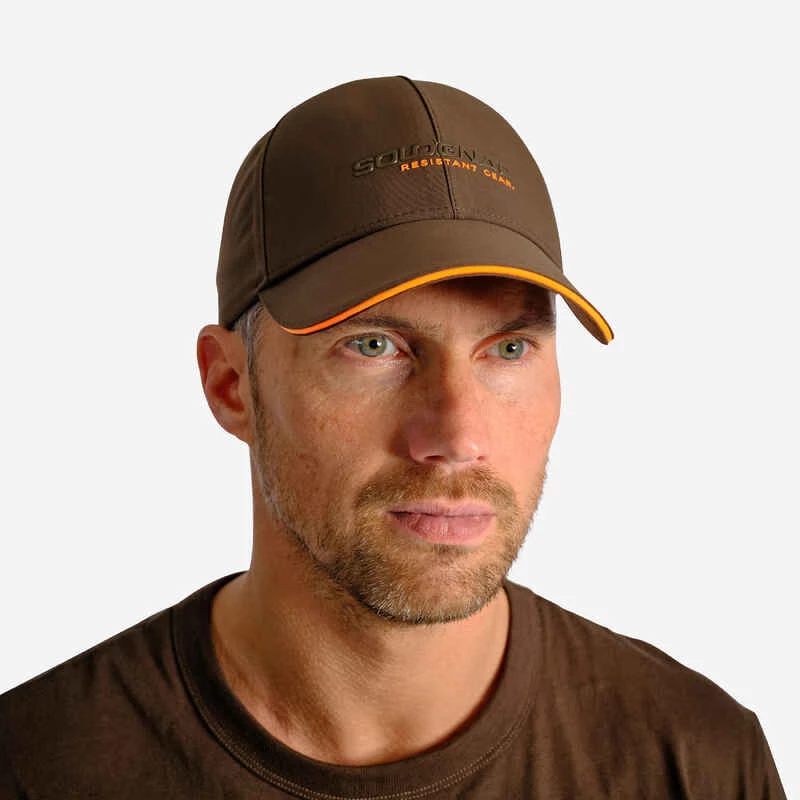 Casquette Chasse 500 Imperméable Marron 1 Casquette Chasse 500 Imperméable Marron
