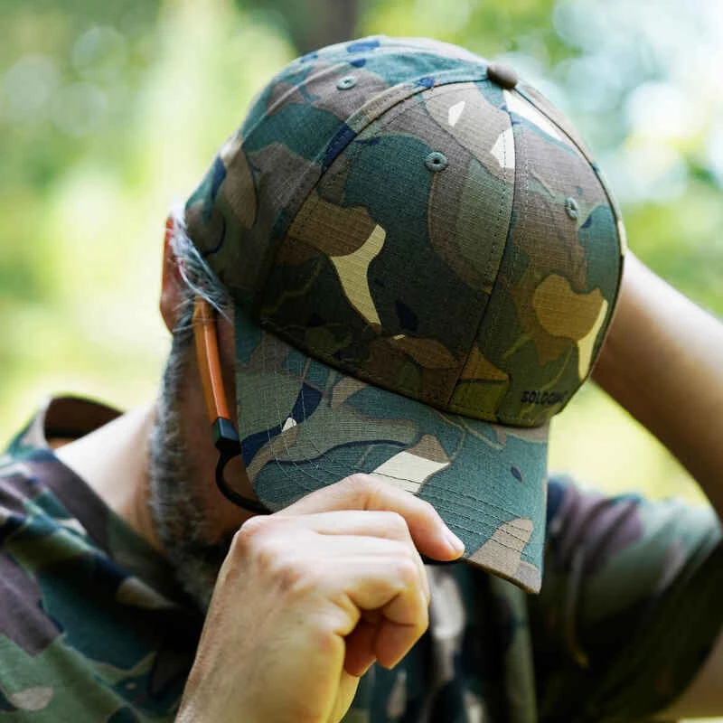 Casquette Chasse 500 Résistante Camo Woodland Vert Et Marron 2 Casquette Chasse 500 Résistante Camo Woodland Vert Et Marron – Image 2