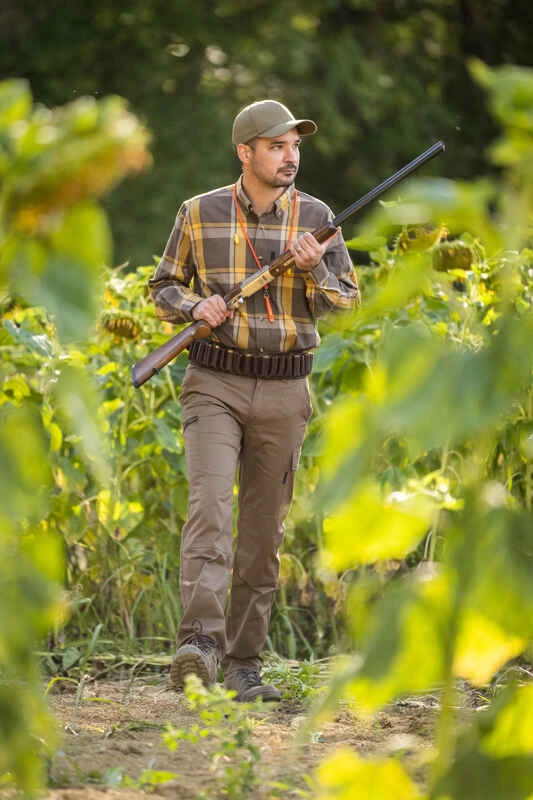 Casquette Chasse 500 Résistante Vert Olive 2 Casquette Chasse 500 Résistante Vert Olive – Image 2