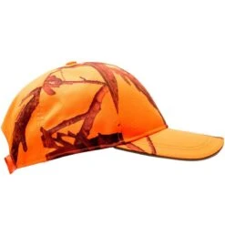 CASQUETTE CHASSE ORANGE CAMO 500 -Magasin De Vêtements De Sport casquette chasse orange camo 500 2
