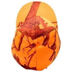 CASQUETTE CHASSE ORANGE CAMO 500 -Magasin De Vêtements De Sport casquette chasse orange camo 500 3