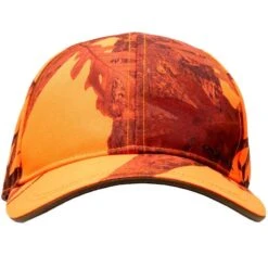 CASQUETTE CHASSE ORANGE CAMO 500 -Magasin De Vêtements De Sport casquette chasse orange camo 500 4