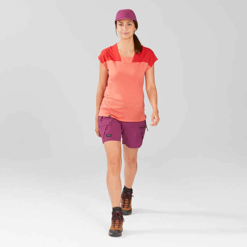 CASQUETTE COMPACT DE TREKKING - MT500 - VIOLET 4 CASQUETTE COMPACT DE TREKKING - MT500 - VIOLET – Image 4