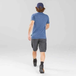 Casquette De Trekking Voyage | TRAVEL 100 Bleu Marine -Magasin De Vêtements De Sport casquette de trekking voyage travel 100 gris clair 4