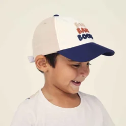 Casquette Enfant Réglable -Magasin De Vêtements De Sport casquette enfant 500 bleu marine avec motifs 2