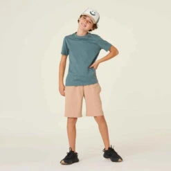 Decathlon CASQUETTE ENFANT KAKI/BEIGE -Magasin De Vêtements De Sport casquette enfant kakislashbeige 4