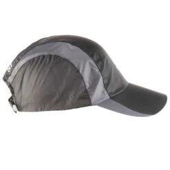 Kalenji CASQUETTE PLUIE RÉGLABLE RUNNING NOIR -Magasin De Vêtements De Sport casquette pluie reglable running noir 3