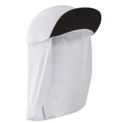 Kalenji CASQUETTE TRAIL RUNNING MODULABLE SAHARIENNE BLANCHE 13 Kalenji CASQUETTE TRAIL RUNNING MODULABLE SAHARIENNE BLANCHE -Magasin De Vêtements De Sport casquette trail running modulable saharienne blanche 3