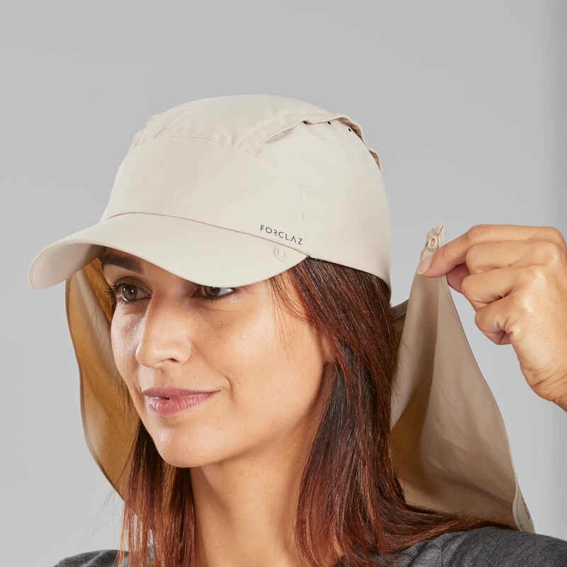CASQUETTE ANTI-UV AVEC PROTECTION NUQUE - MT900 - BEIGE 4 CASQUETTE ANTI-UV AVEC PROTECTION NUQUE - MT900 - BEIGE – Image 4