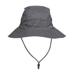 CHAPEAU TREKKING IMPERMEABLE - MT900 - GRIS FONCE 10 CHAPEAU TREKKING IMPERMEABLE - MT900 - GRIS FONCE -Magasin De Vêtements De Sport chapeau de trekking montagne impermeable trek 900 gris fonce 2