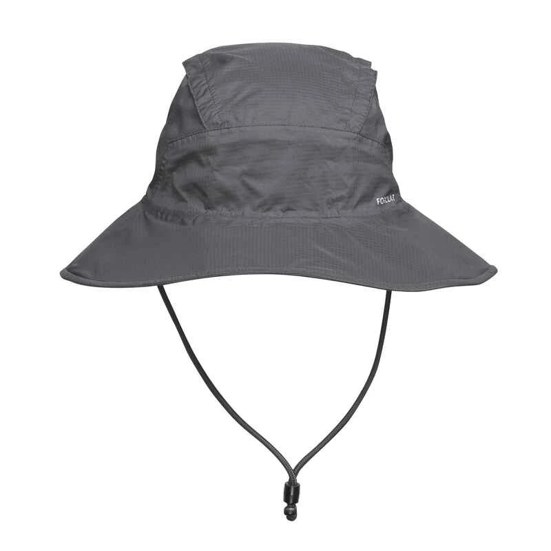CHAPEAU TREKKING IMPERMEABLE - MT900 - GRIS FONCE 3 CHAPEAU TREKKING IMPERMEABLE - MT900 - GRIS FONCE – Image 3