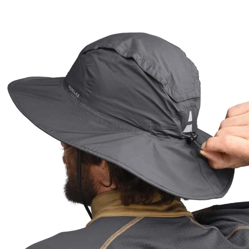 CHAPEAU TREKKING IMPERMEABLE - MT900 - GRIS FONCE 7 CHAPEAU TREKKING IMPERMEABLE - MT900 - GRIS FONCE – Image 7