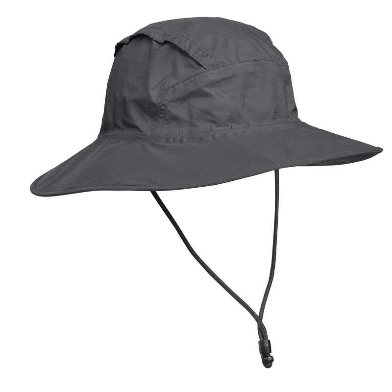 CHAPEAU TREKKING IMPERMEABLE - MT900 - GRIS FONCE 1 CHAPEAU TREKKING IMPERMEABLE - MT900 - GRIS FONCE