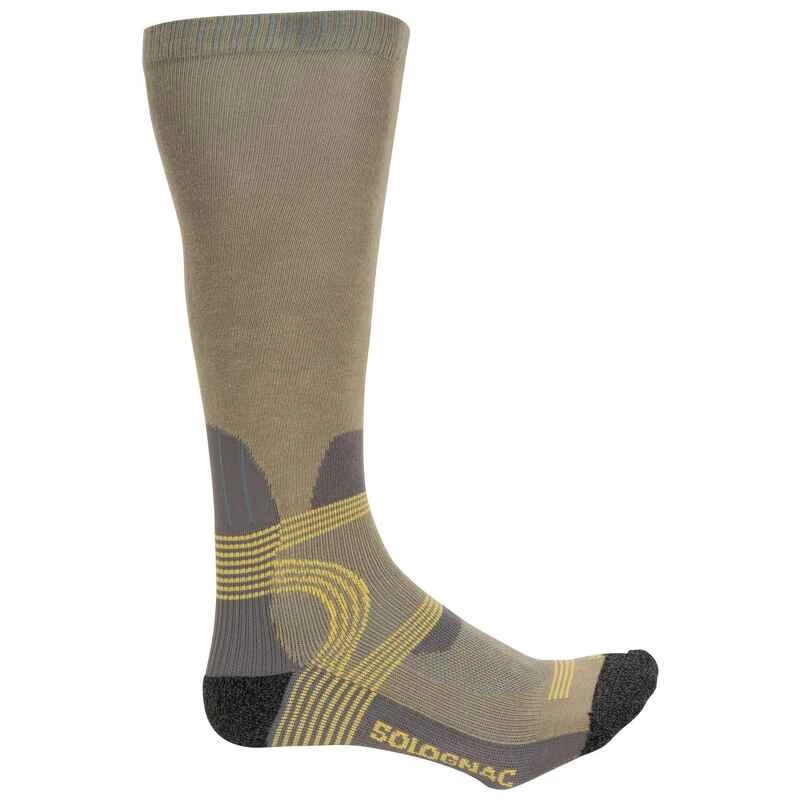 CHAUSSETTES CHASSE 500 HAUTES VERTES 4 CHAUSSETTES CHASSE 500 HAUTES VERTES – Image 4