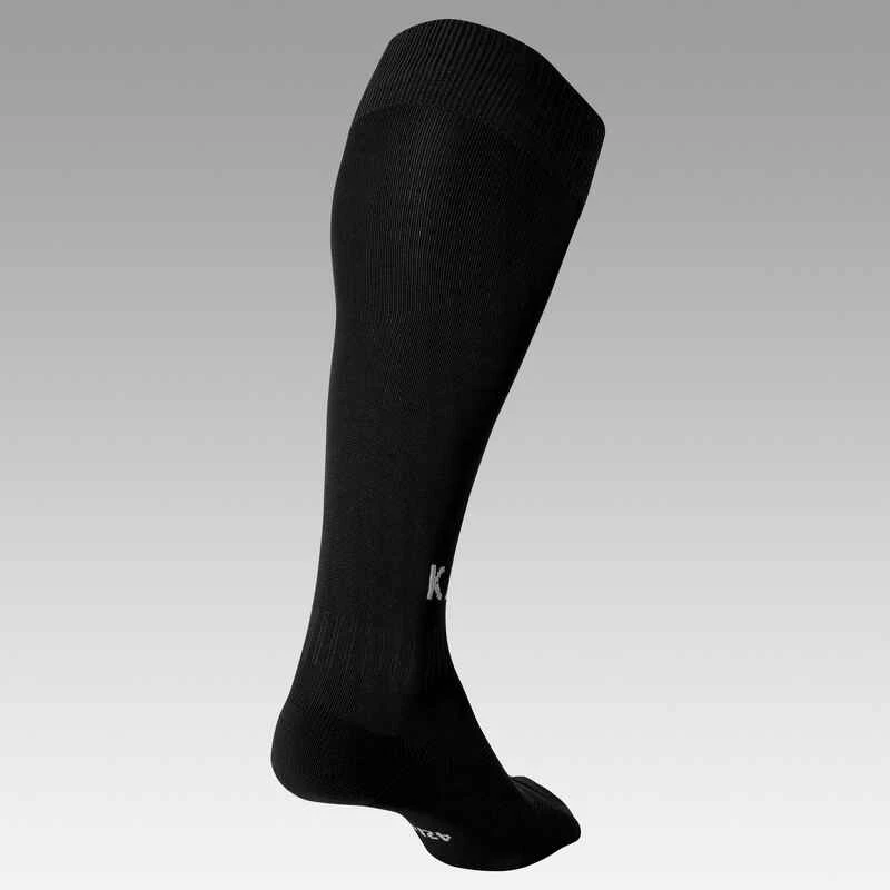Kipsta Chaussettes De Football ESSENTIEL CLUB Adulte Noires 3 Kipsta Chaussettes De Football ESSENTIEL CLUB Adulte Noires – Image 3