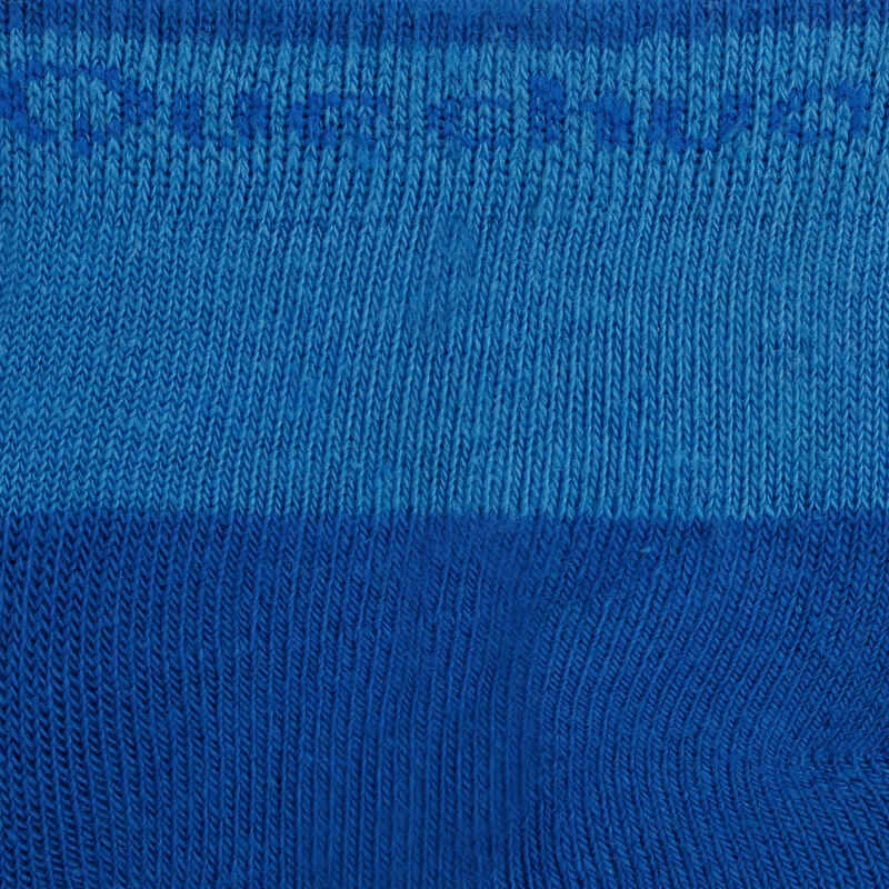 Quechua 2 Paires De Chaussettes De Randonnée Enfant MH100 Bleues/grises 5 Quechua 2 Paires De Chaussettes De Randonnée Enfant MH100 Bleues/grises – Image 5