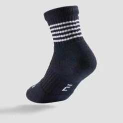 CHAUSSETTES DE SPORT ENFANT HAUTES ARTENGO RS 500 MARINE BLANC NOIR LOT DE 3 -Magasin De Vêtements De Sport chaussettes de sport enfant hautes artengo rs 500 marine blanc noir lot de 3 6