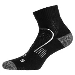 CHAUSSETTES DE SPORT MI-HAUTES ARTENGO RS 900 NOIR BLANC LOT DE 3 -Magasin De Vêtements De Sport chaussettes de sport mi hautes artengo rs 900 noir blanc lot de 3 4