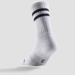 CHAUSSETTES DE TENNIS HAUTES ARTENGO RS 500 BLANC RETRO LOT DE 3 -Magasin De Vêtements De Sport chaussettes de tennis hautes artengo rs 500 blanc lot de 3 6