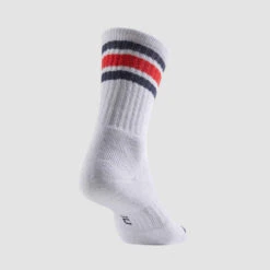 CHAUSSETTES DE TENNIS HAUTES ARTENGO RS 500 BLANC RETRO LOT DE 3 -Magasin De Vêtements De Sport chaussettes de tennis hautes artengo rs 500 blanc lot de 3 9