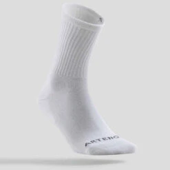 Artengo CHAUSSETTES DE SPORT HAUTES RS 100 BLANCHE LOT DE 3 15 Artengo CHAUSSETTES DE SPORT HAUTES RS 100 BLANCHE LOT DE 3 -Magasin De Vêtements De Sport chaussettes de tennis hautes rs 100 blanche lot de 3 2