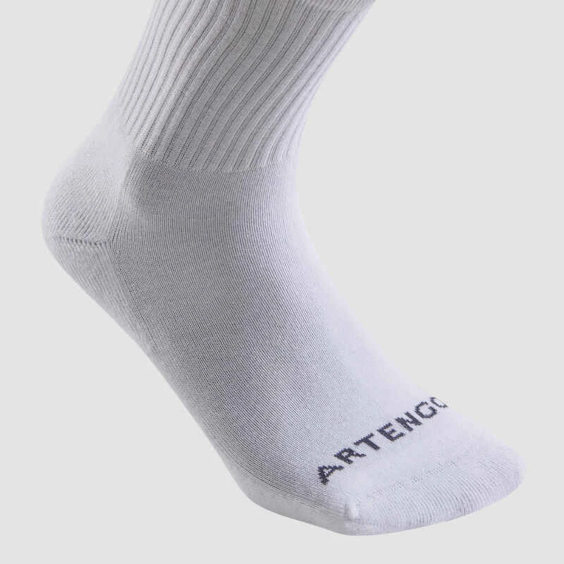Artengo CHAUSSETTES DE SPORT HAUTES RS 100 BLANCHE LOT DE 3 9 Artengo CHAUSSETTES DE SPORT HAUTES RS 100 BLANCHE LOT DE 3 – Image 9