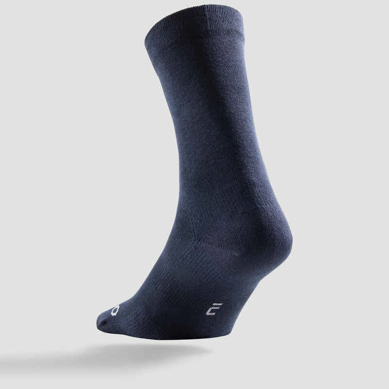 Artengo Chaussettes De Sport Hautes RS 160 X 3 - Marine 3 Artengo Chaussettes De Sport Hautes RS 160 X 3 - Marine – Image 3